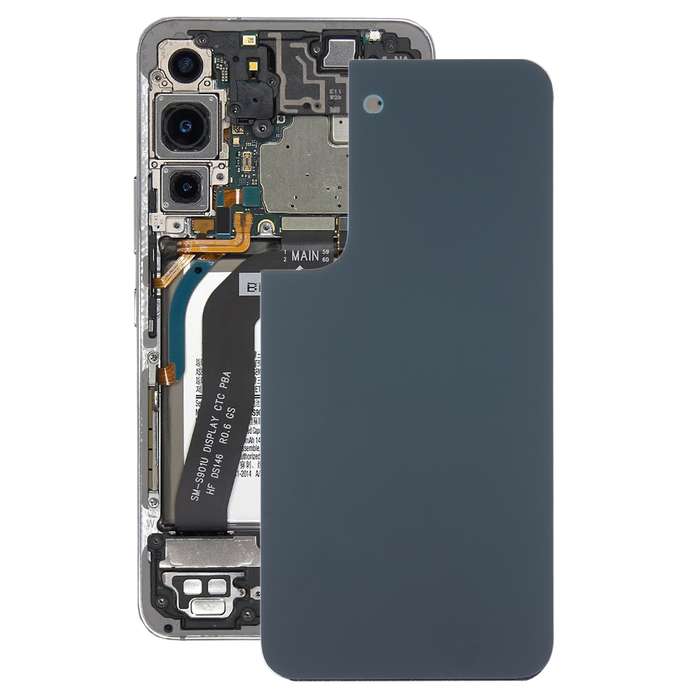 For Samsung Galaxy S22 Battery Back Cover (Sky Blue)