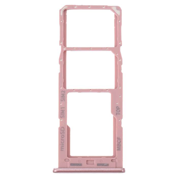 For Samsung Galaxy M23 SM-M236B Original SIM Card Tray + SIM Card Tray + Micro SD Card Tray (Black)