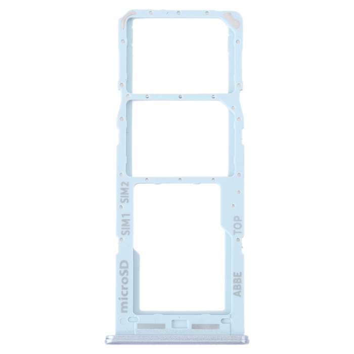 For Samsung Galaxy M23 SM-M236B Original SIM Card Tray + SIM Card Tray + Micro SD Card Tray (Black)