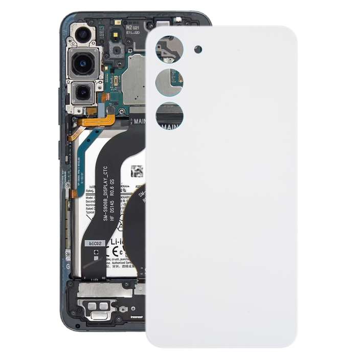 For Samsung Galaxy S23+ SM-S916B OEM Glass Battery Back Cover(Black)