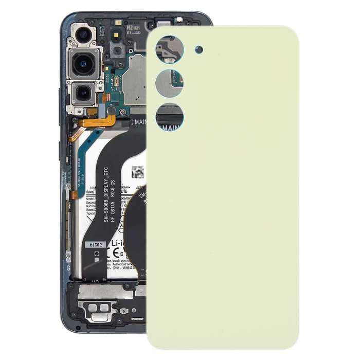 For Samsung Galaxy S23+ SM-S916B OEM Glass Battery Back Cover(Black)