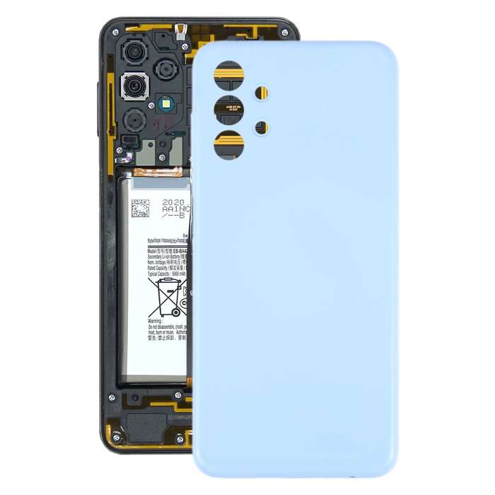 For Samsung Galaxy A13 SM-A137F Original Battery Back Cover(Blue)