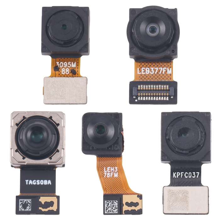 For Samsung Galaxy F52 5G SM-E526B Original Camera Set (Telephoto + Macro + Wide + Back Camera + Fro