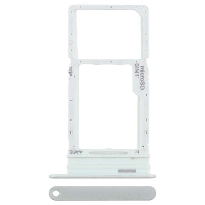 For Samsung Galaxy A16 SM-A165F Original SIM Card Tray + Micro SD Card Tray (Black)