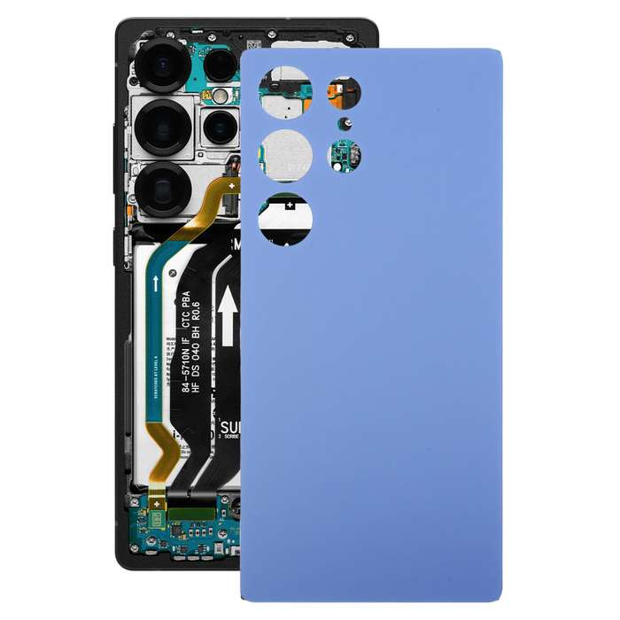 For Samsung Galaxy S25 Ultra SM-S9386 OEM Battery Back Cover(Glacier Blue)