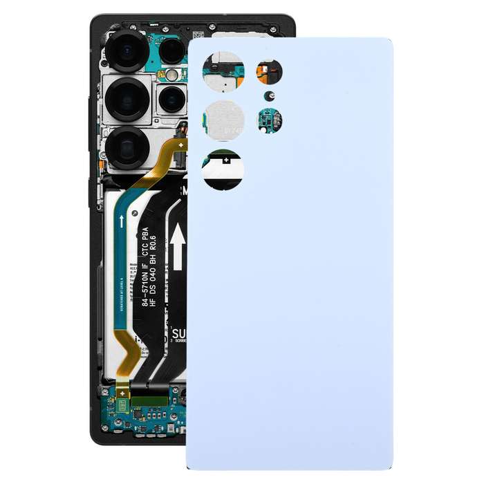 For Samsung Galaxy S25 Ultra SM-S9386 OEM Battery Back Cover(Glacier Blue)