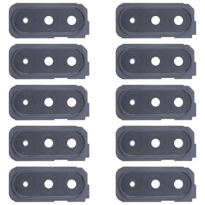 For Samsung Galaxy A26 SM-A266B 10pcs Rear Camera Lens Cover (Black)
