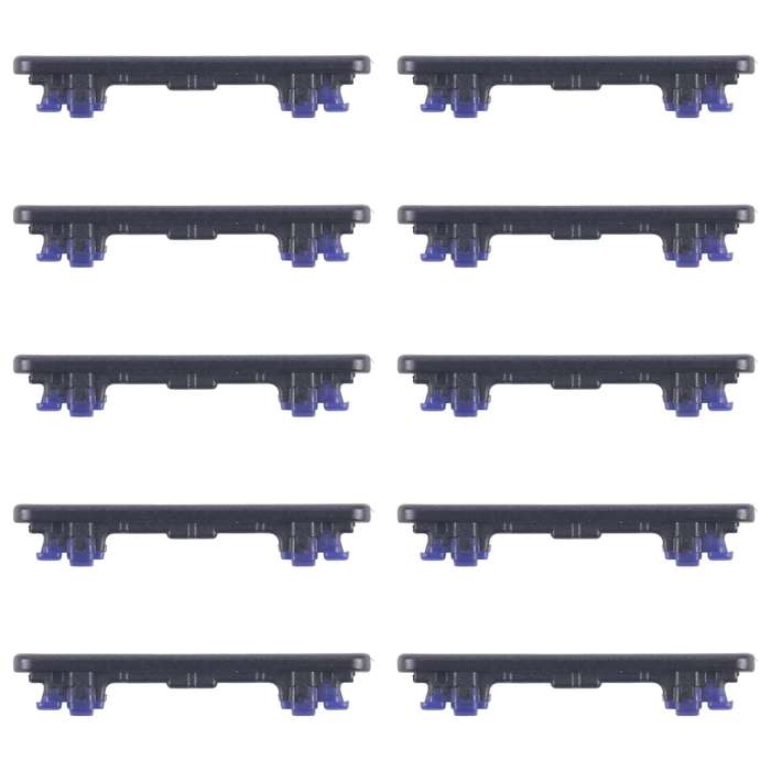 For Samsung Galaxy A16 SM-A165F 10pcs Volume Control Button (Black)