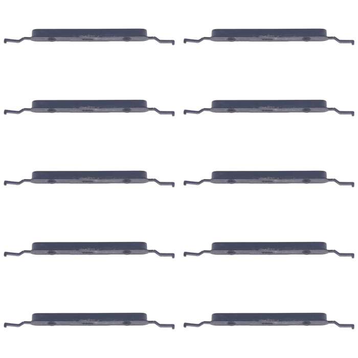 For Samsung Galaxy A06 SM-A065F 10pcs Volume Control Button(Black)