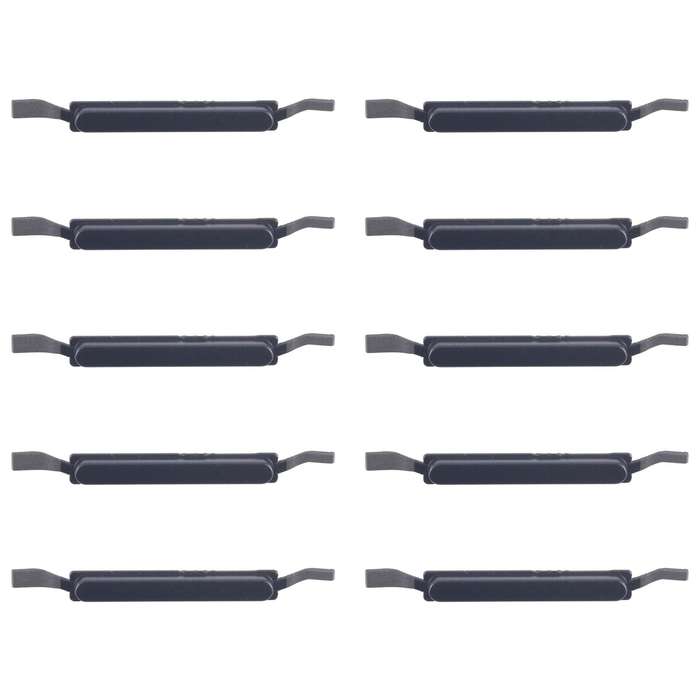 For Samsung Galaxy A06 5G SM-A066B 10pcs Volume Control Button (Black)