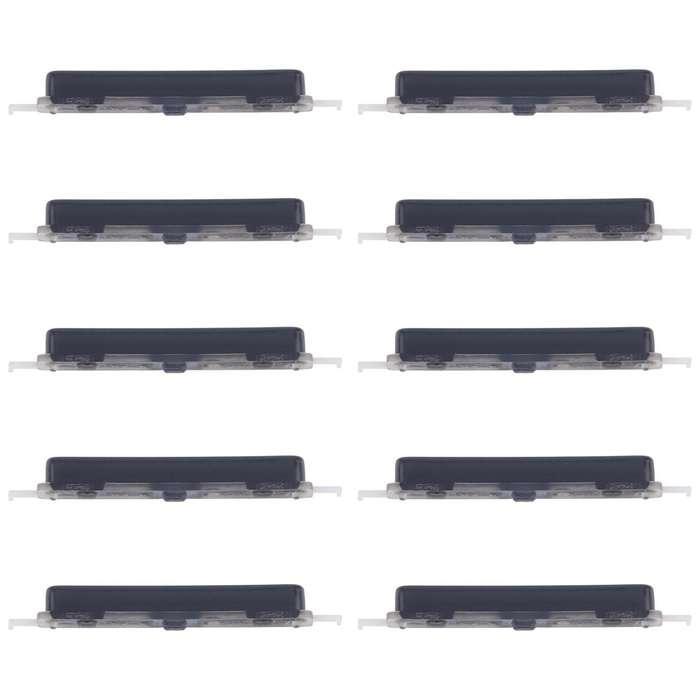 For Samsung Galaxy A14 SM-A145F 10pcs Volume Control Button (Black)