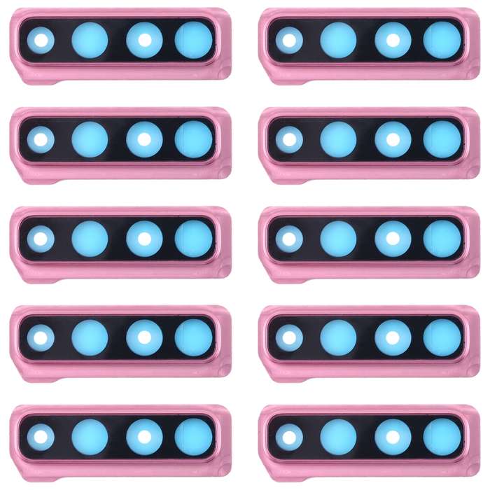 For Galaxy A9 (2018) A920F/DS 10pcs Camera Lens Cover (Black)