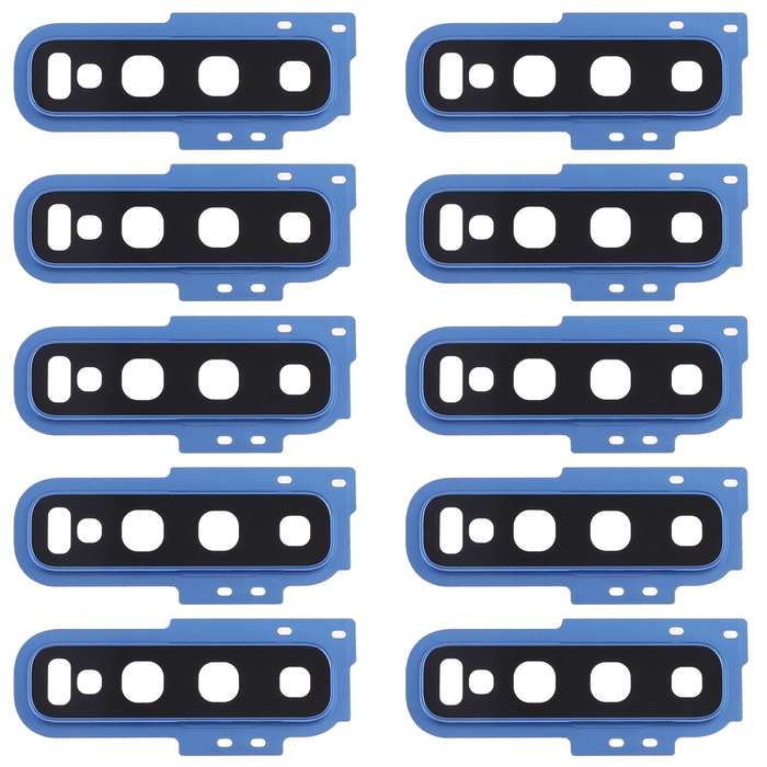 For Galaxy S10 10pcs Camera Lens Cover (Black)