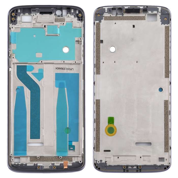 Front Housing LCD Frame Bezel Plate for Motorola Moto E5 Plus (Black)