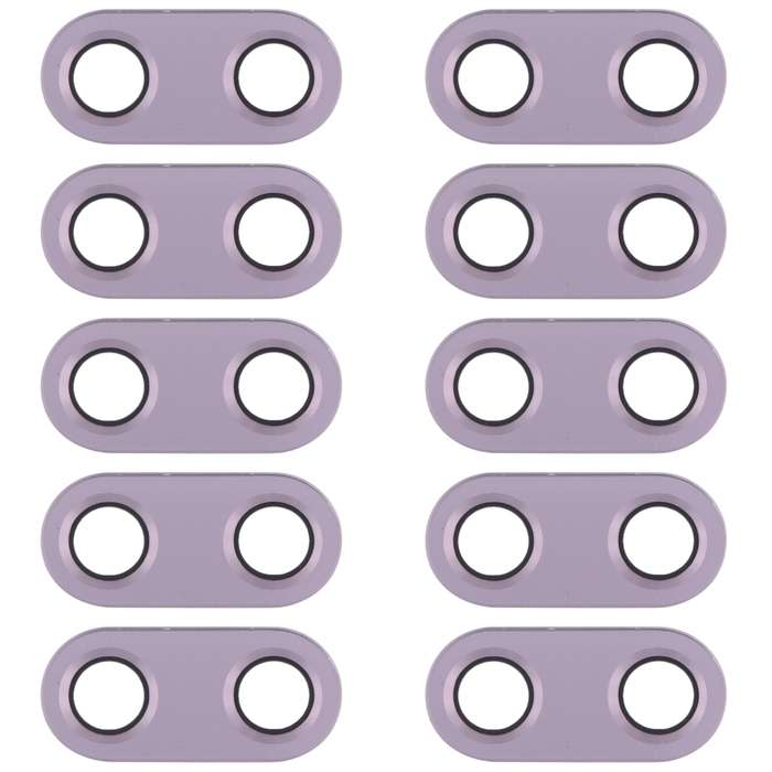 10 PCS Back Camera Lens for Asus Zenfone 5 ZE620KL / ZS620KL(Black)