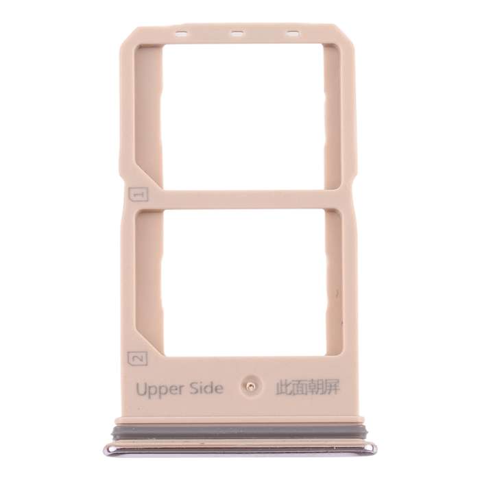 For Vivo Y70s V2002A SIM Card Tray + SIM Card Tray (Silver)