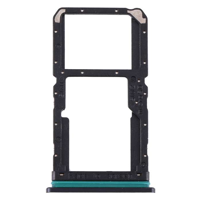 For OPPO Reno2 PCKM70 PCKT00 PCKM00 CPH1907 SIM Card Tray + SIM Card Tray / Micro SD Card Tray (Gre