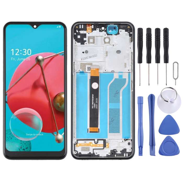 TFT LCD Screen for LG K51 LM-Q510N with Digitizer Full Assembly(Black)