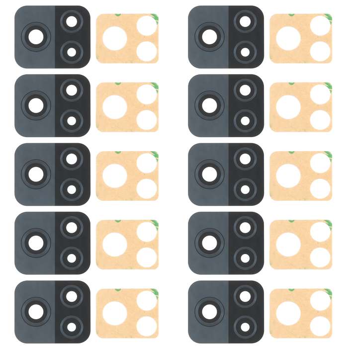 For Vivo iQOO U3 V2061A 10pcs Back Camera Lens