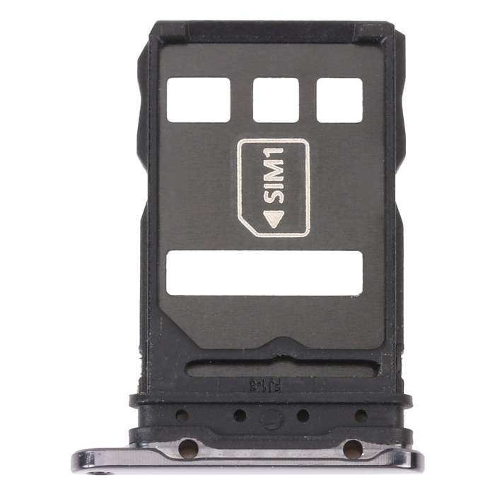 SIM Card Tray + NM Card Tray for Huawei P40 Pro (Silver)