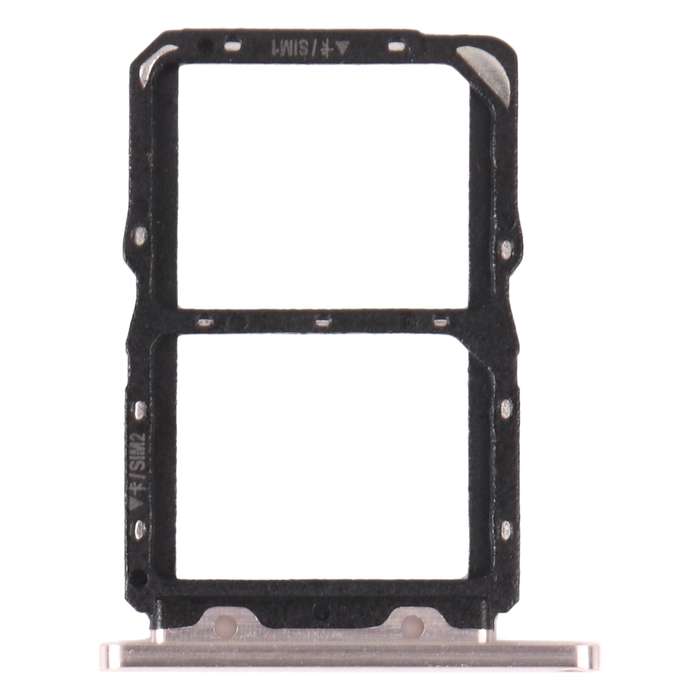 SIM Card Tray + SIM Card Tray for Huawei Nova 5T (Silver)