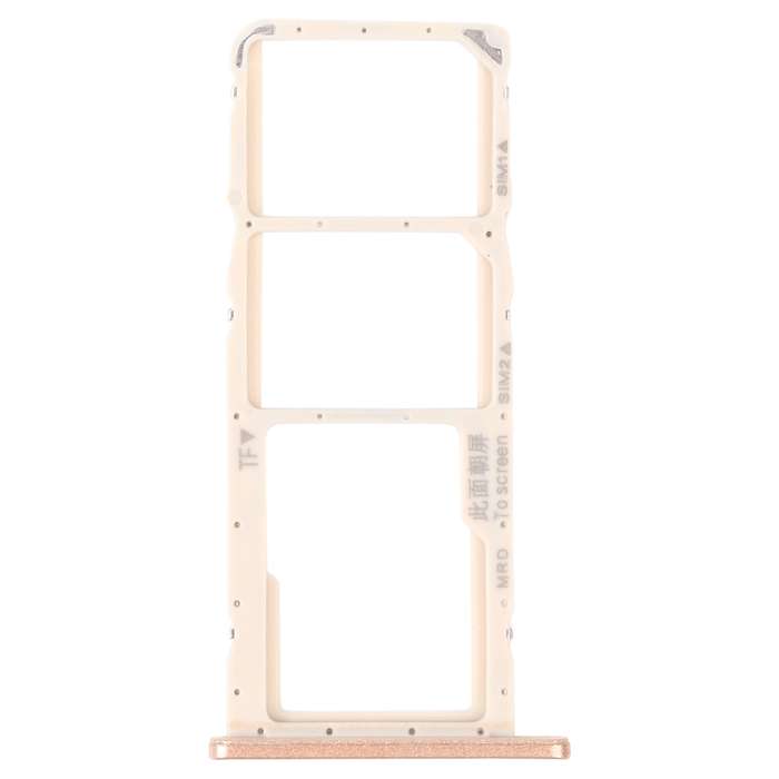SIM Card Tray + SIM Card Tray + Micro SD Card Tray for Huawei Enjoy 9e (Blue)