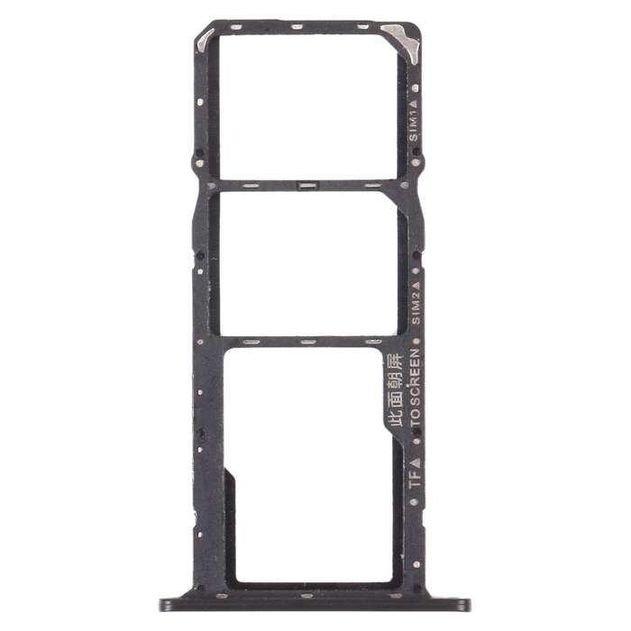 SIM Card Tray + SIM Card Tray + Micro SD Card Tray for Honor 8S (Blue)