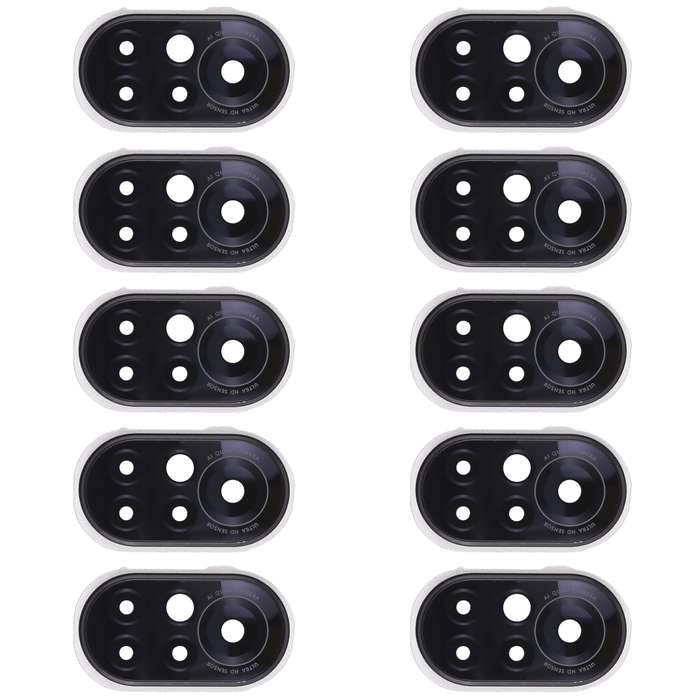 For Huawei Nova 8 5G 10pcs Camera Lens Cover (Black)