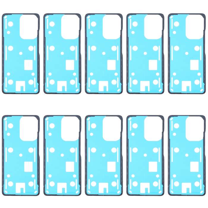10 PCS Back Housing Cover Adhesive for Xiaomi Redmi K40 Pro / Redmi K40 / Poco F3