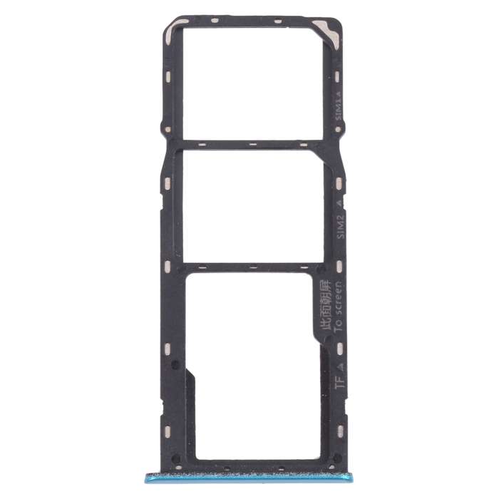 For OPPO Realme 5i RMX2030, RMX2032 SIM Card Tray + SIM Card Tray + Micro SD Card Tray (Green)