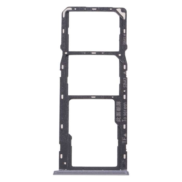 For OPPO Realme 6i (India) RMX2002 SIM Card Tray + SIM Card Tray + Micro SD Card Tray (White)