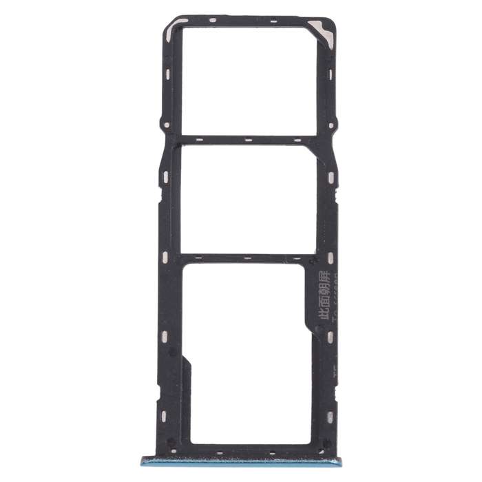 For OPPO Realme C3 RMX2027, RMX2020, RMX2021 SIM Card Tray + SIM Card Tray + Micro SD Card Tray (Re