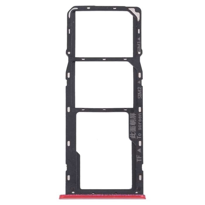 For OPPO Realme C3 RMX2027, RMX2020, RMX2021 SIM Card Tray + SIM Card Tray + Micro SD Card Tray (Re