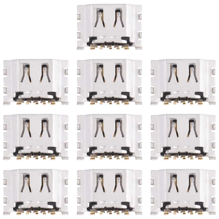 For OPPO Realme 5 / Realme 5s / Realme 5i RMX1911, RMX1919, RMX1925, RMX2030, RMX2032 10pcs Charging
