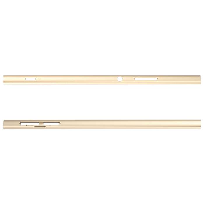 1 Pair Metal Side Part Sidebar For Sony Xperia XA2 Ultra(Black)