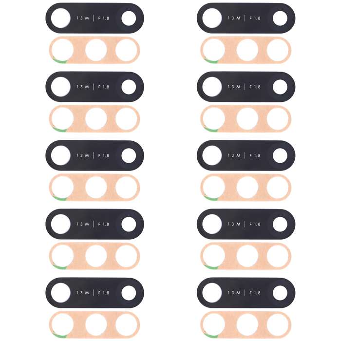For Infinix Hot 7 X624B, X624, X652A 10pcs Back Camera Lens