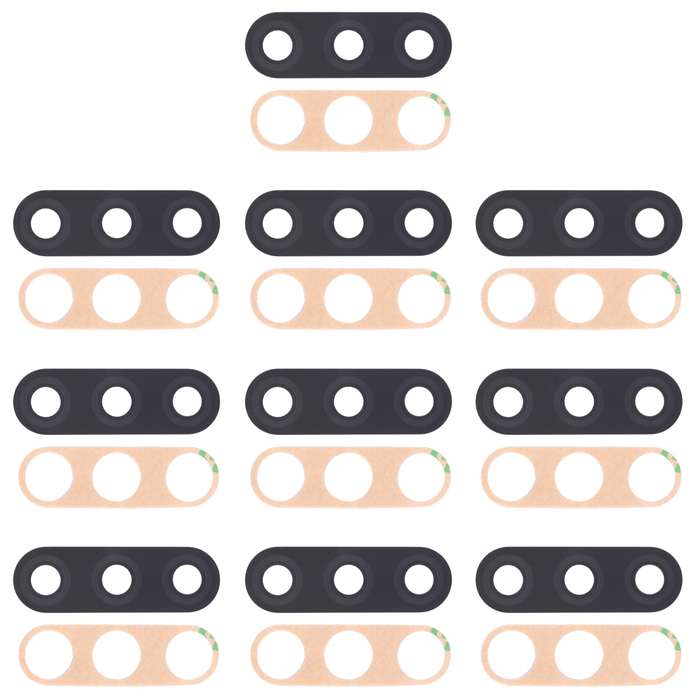 For Infinix S4 X626, X626B, X610B, X626B LTE 10pcs Back Camera Lens