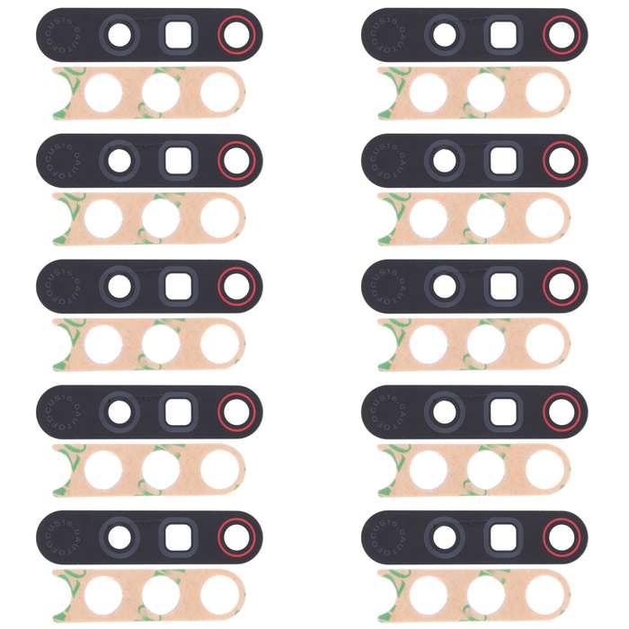 For Infinix S5 Lite X652B, X652C 10pcs Back Camera Lens