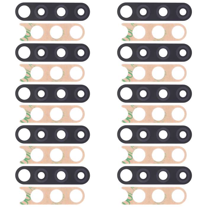 For Tecno Spark 4 KC8 10pcs Back Camera Lens