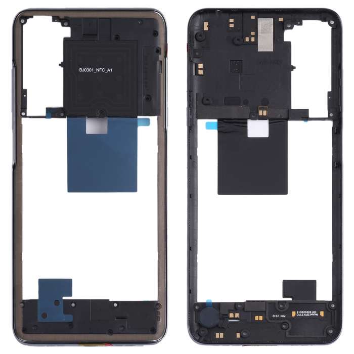 Original Middle Frame Bezel Plate for TCL 20L / 20 Lite T774H, T774B (Blue)