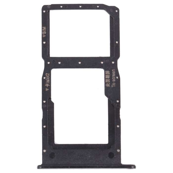 SIM Card Tray + SIM Card Tray / Micro SD Card Tray for Huawei Enjoy 20 5G (Blue)