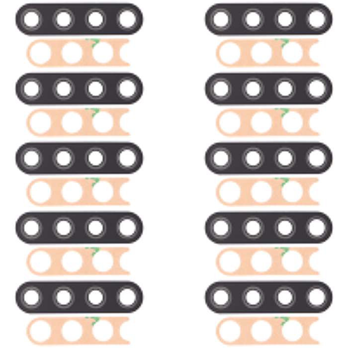 10 PCS Back Camera Lens for LG K51 / Q51 LM-Q510N K500MM