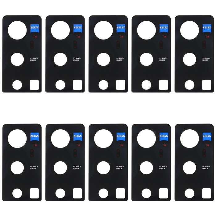 For Vivo X60 Pro+ V2056A 10pcs Back Camera Lens