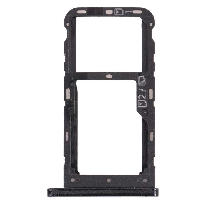 SIM Card Tray + SIM Card Tray / Micro SD Card Tray for ZTE Blade V10 Vita (Green)