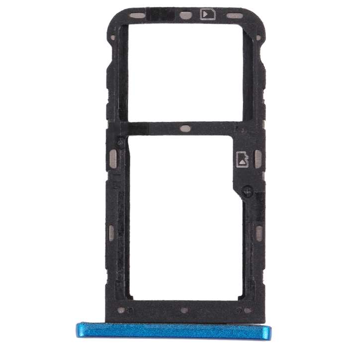 SIM Card Tray + SIM Card Tray / Micro SD Card Tray for ZTE Blade V10 Vita (Green)