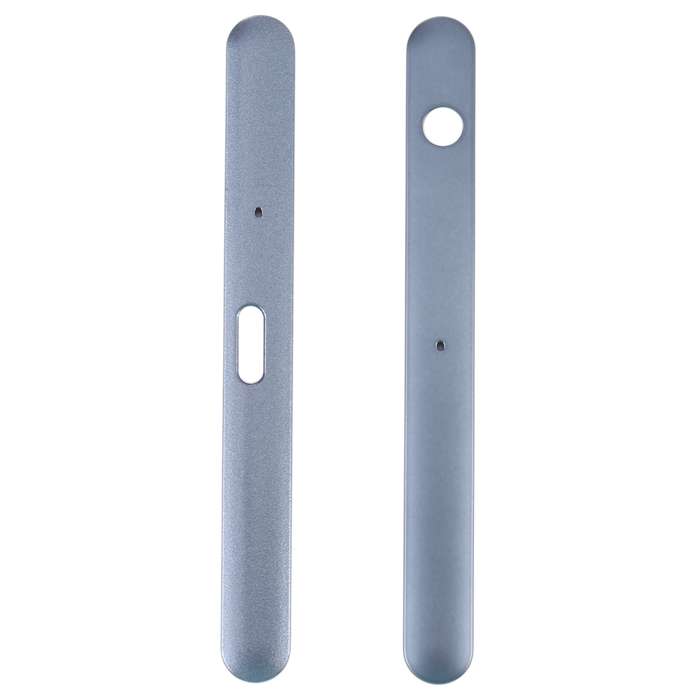 1 Pair Upper and Lower Part Sidebar For Sony Xperia XZ1(Blue)