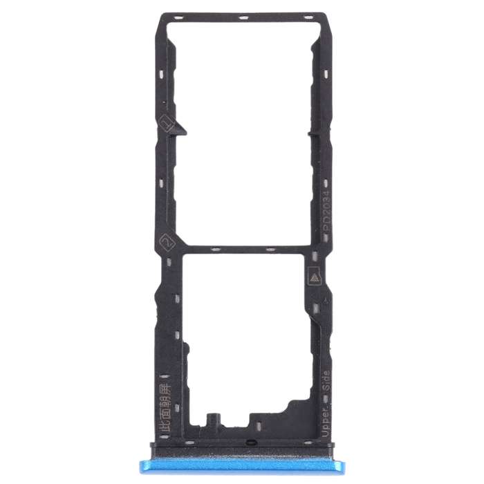 For vivo Y20a / Y20 2021 SIM Card Tray + SIM Card Tray + Micro SD Card Tray (White)