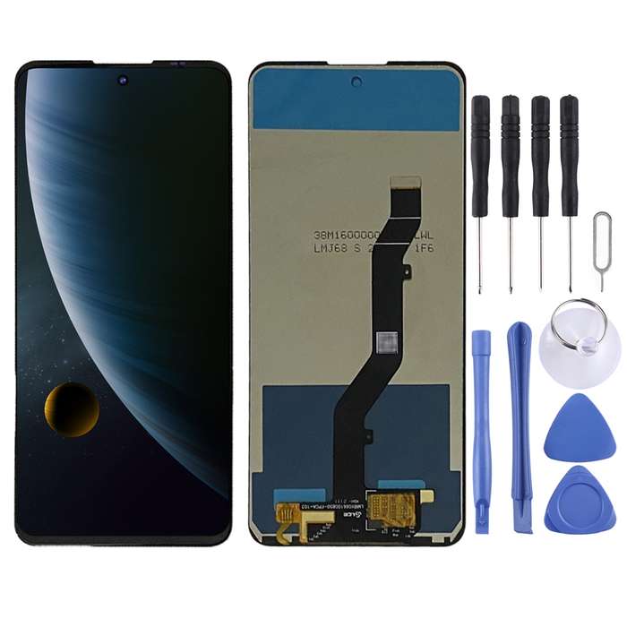 OEM LCD Screen for ZTE Blade V30 9030 with Digitizer Full Assembly (Black)