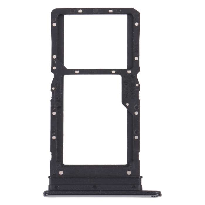 SIM Card Tray + SIM Card Tray / Micro SD Card Tray for Honor Play 30 Plus(Black)