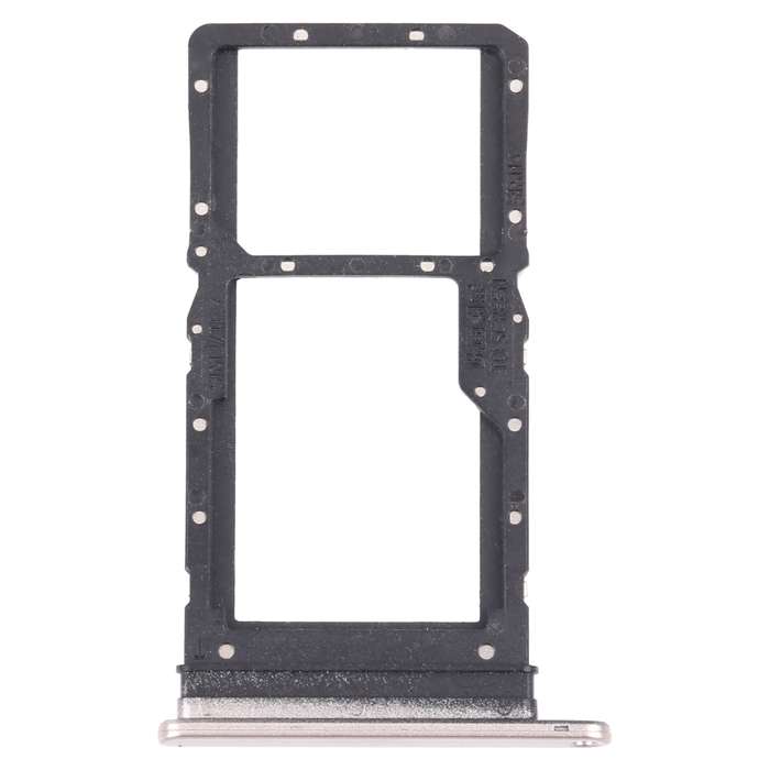 SIM Card Tray + SIM Card Tray / Micro SD Card Tray for Honor Play 30 Plus(Black)